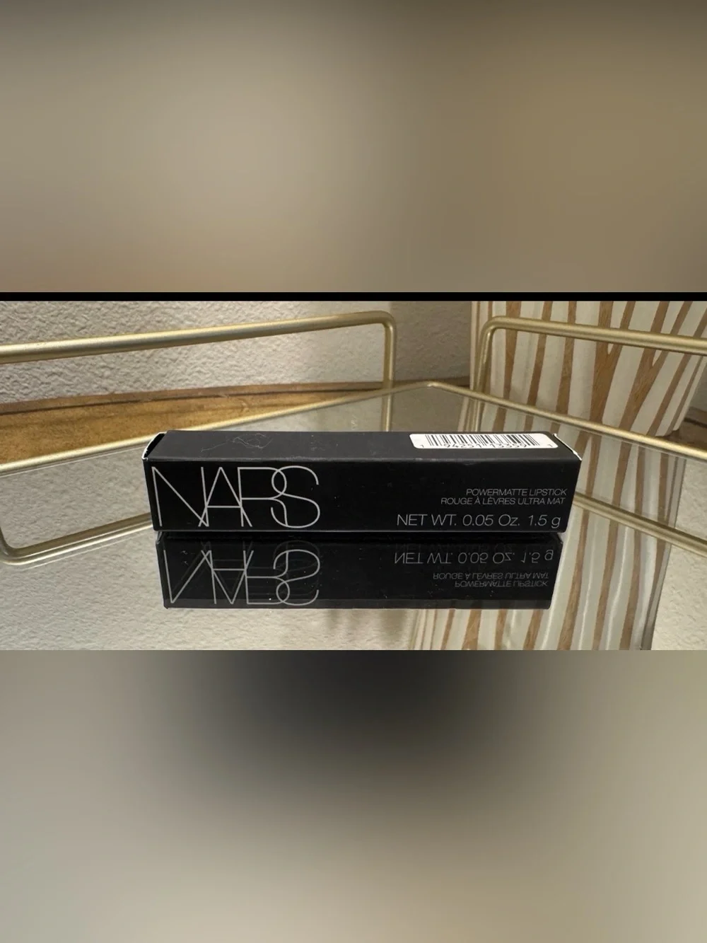 NARS Powermatte Lipstick Stick Matte 131 Notorious Red Orange 0.05 oz/1.5 g